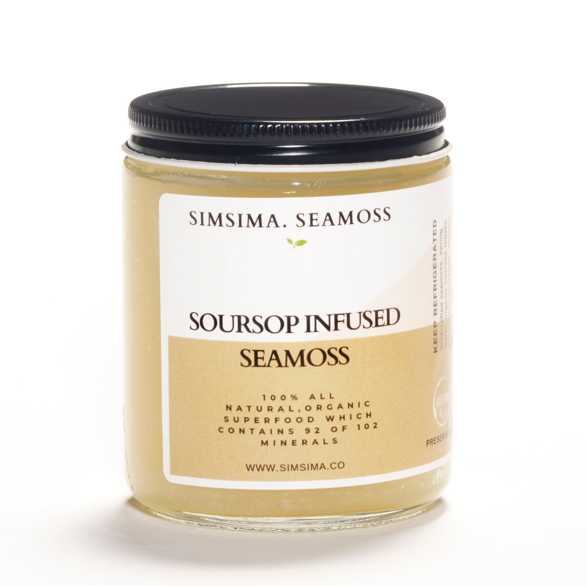 Soursop infused Seamoss – Simsima.co