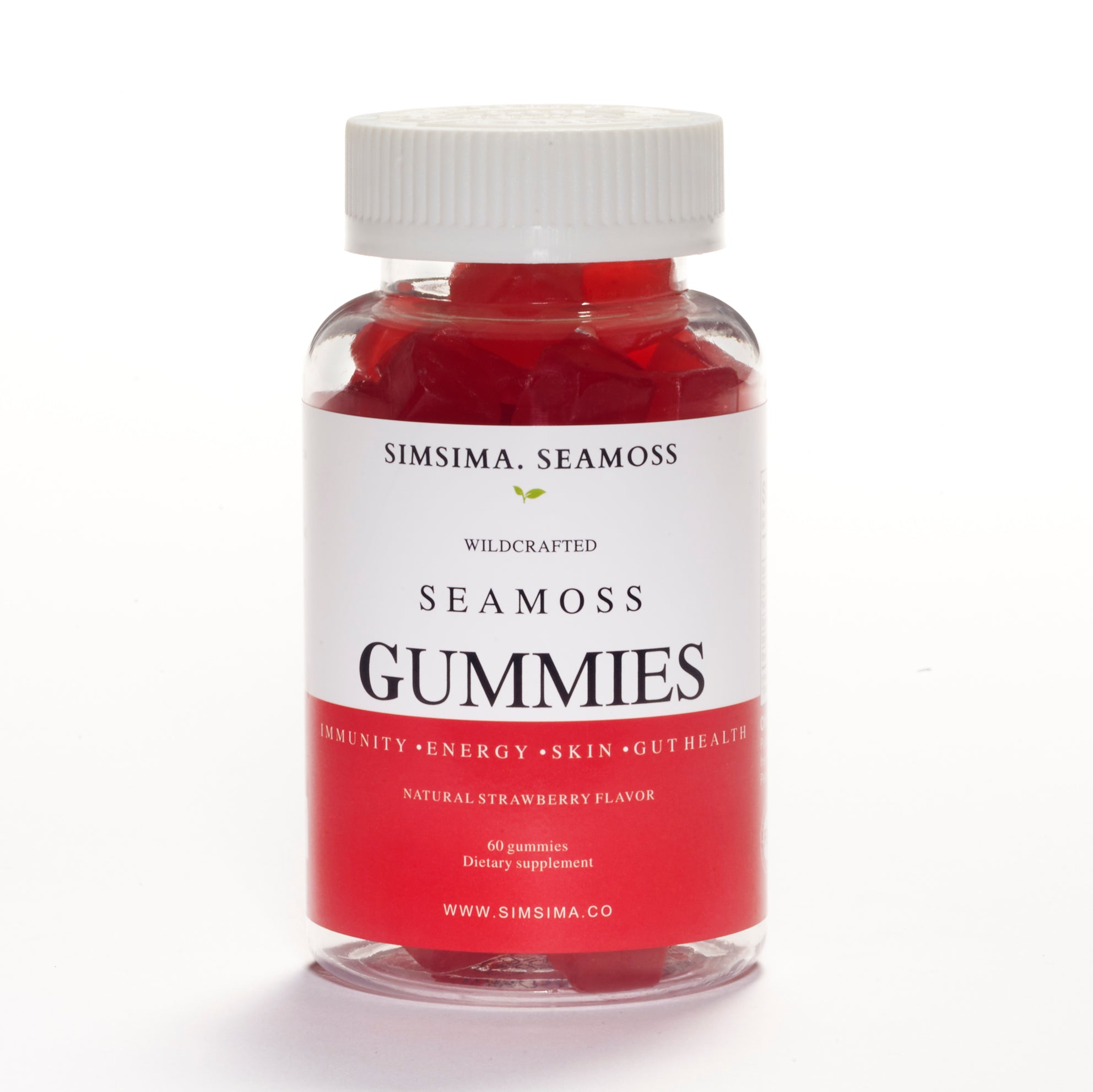 Seamoss Strawberry Gummies – Simsima.co