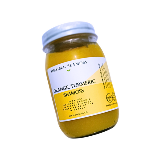 Orange Turmeric Seamoss