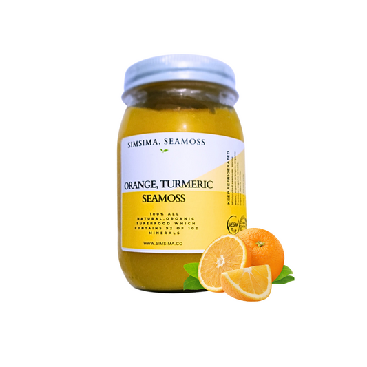 Orange Turmeric Seamoss