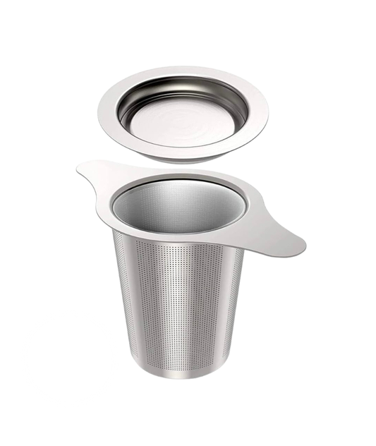 Stainless Steel Tea Strainer with Lid