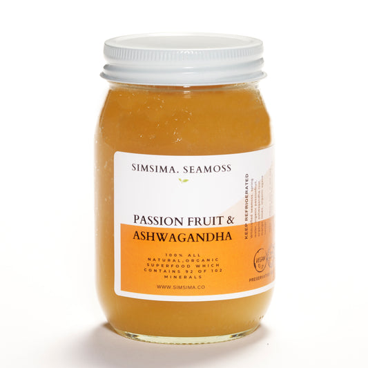 Passion fruit & Ashwagandha Seamoss
