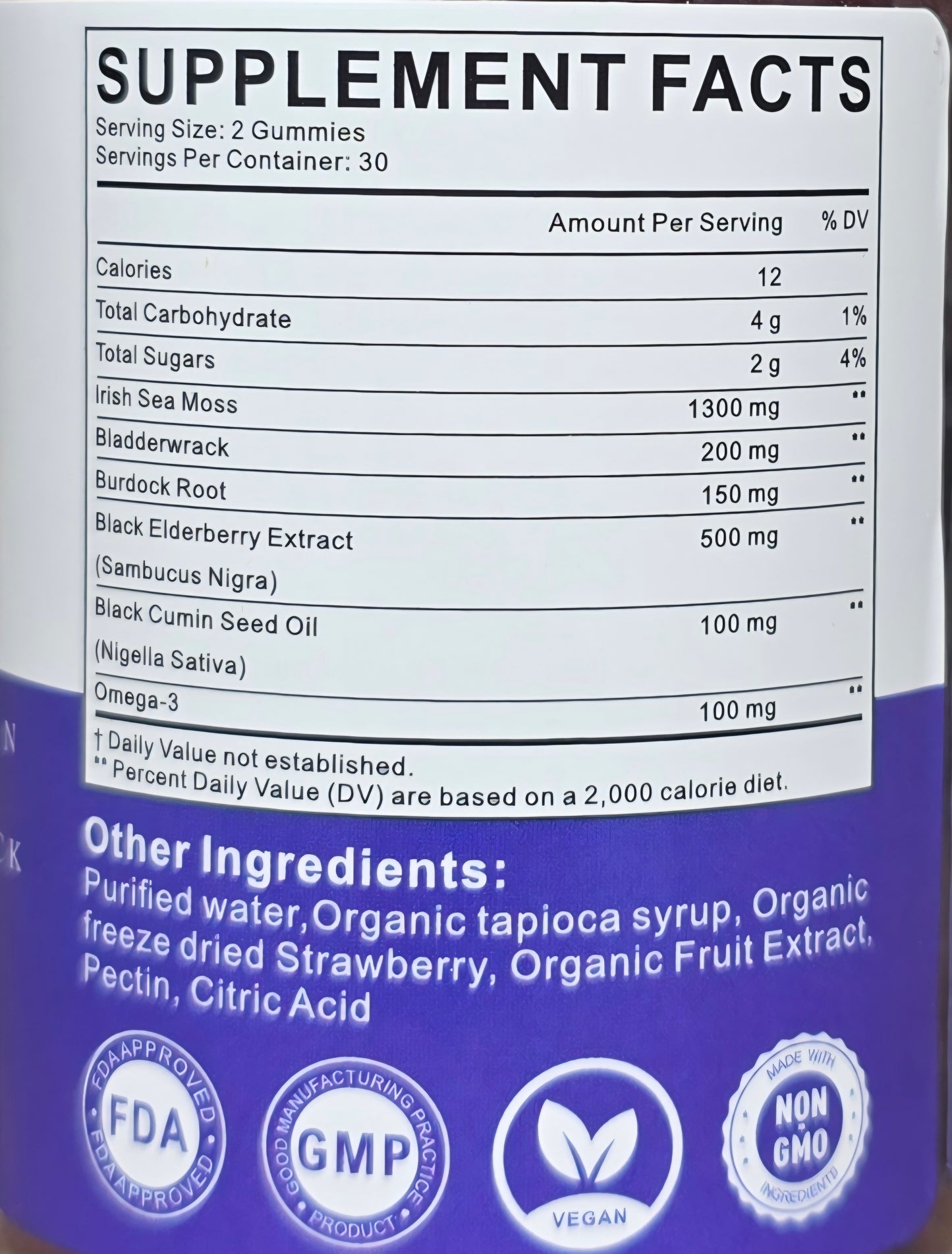 Seamoss Blend Gummies