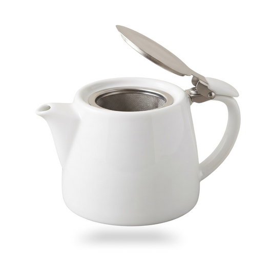 Ceramic Teapot with Stainless Steel Infuser