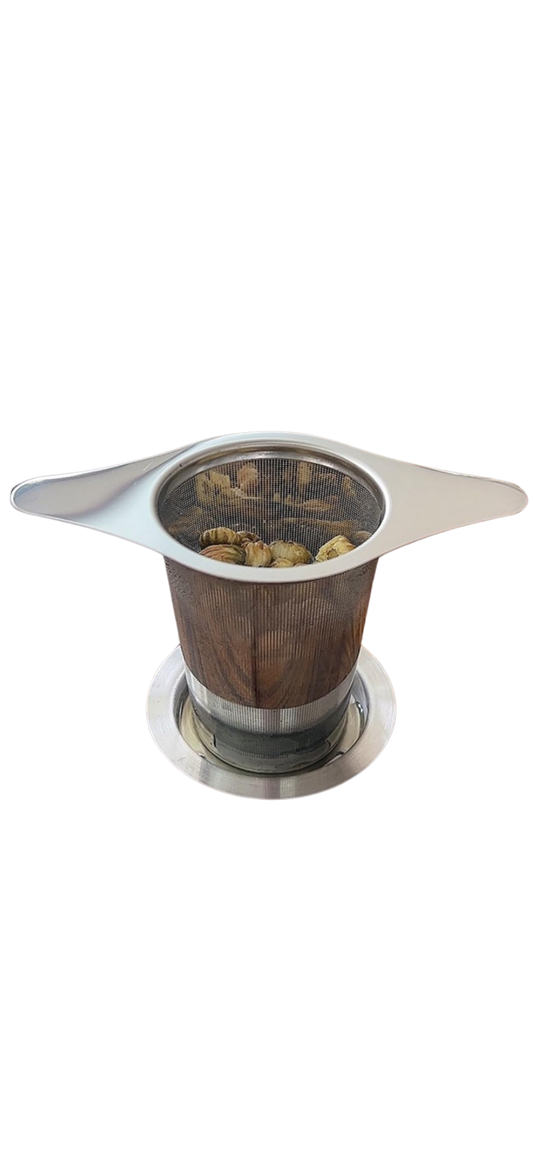Stainless Steel Tea Strainer with Lid