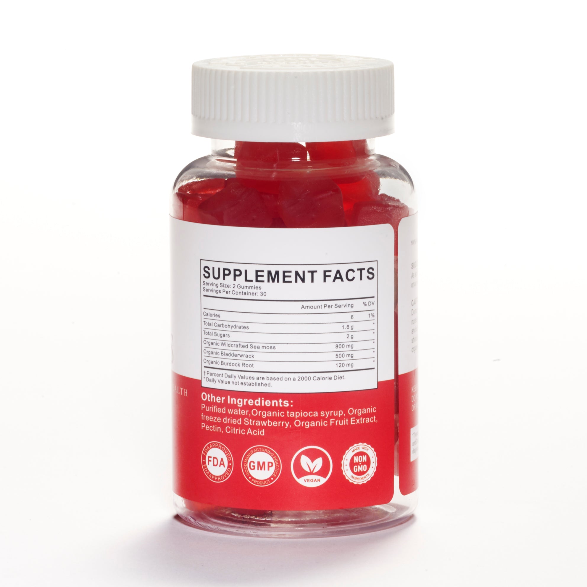 Seamoss Strawberry Gummies – Simsima.co